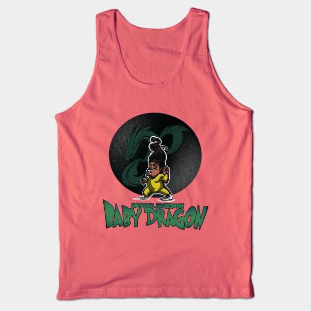 THE YOUNGEST WARRIOR SUPERHERO HUMOR Tank Top by THE ROTTEN APPLE STUDIO